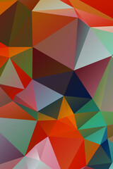 Abstract Color Polygon Background Design, Abstract Geometric Origami Style With Gradient. Presentation,Website, Backdrop, Cover,Banner,Pattern Template