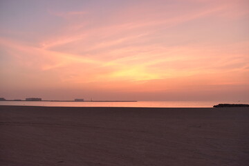 Sonnenuntergang am Meer