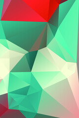 Abstract Color Polygon Background Design, Abstract Geometric Origami Style With Gradient. Presentation,Website, Backdrop, Cover,Banner,Pattern Template