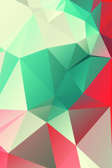 Abstract Color Polygon Background Design, Abstract Geometric Origami Style With Gradient. Presentation,Website, Backdrop, Cover,Banner,Pattern Template