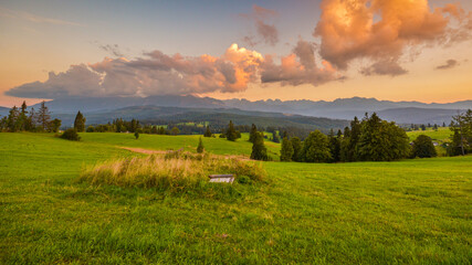 sunset in the mountains © Arsky