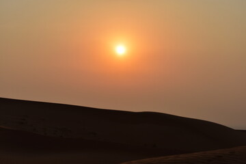 Obraz na płótnie Canvas Wüste in VAE