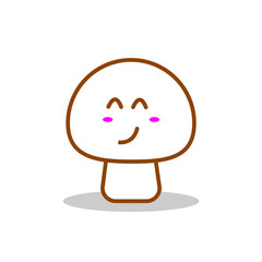 Cute character very happy pose