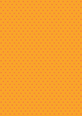 abstract orange colorful line and mini circle pattern with light polygonal on light orange.