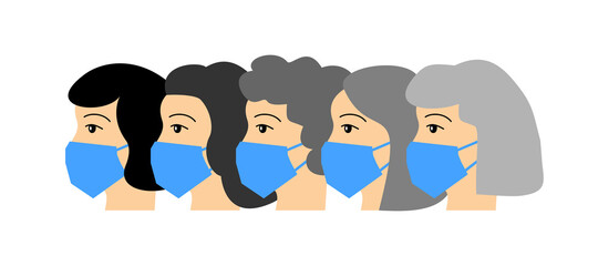 Masked doctors. Doctors of Medicine.