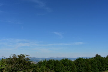 Berglandschaft in Hessen