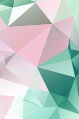 Abstract Color Polygon Background Design, Abstract Geometric Origami Style With Gradient. Presentation,Website, Backdrop, Cover,Banner,Pattern Template