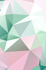 Abstract Color Polygon Background Design, Abstract Geometric Origami Style With Gradient. Presentation,Website, Backdrop, Cover,Banner,Pattern Template