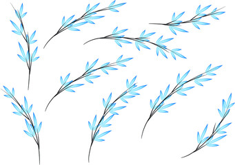 vector design bamboo icon background