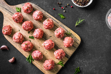 Raw Meatballs
