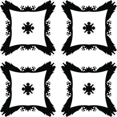  Black and white texture. seamless geometric pattern.
