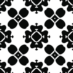  Black and white texture. seamless geometric pattern.
