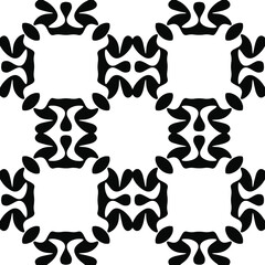  Black and white texture. seamless geometric pattern.
