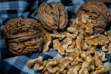walnuts and nutcracker