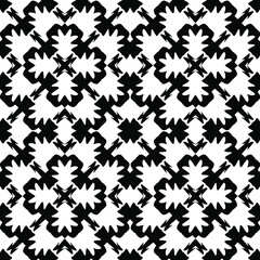 Black and white texture. seamless geometric pattern. 