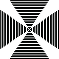  Black and white mandala. seamless geometric pattern.