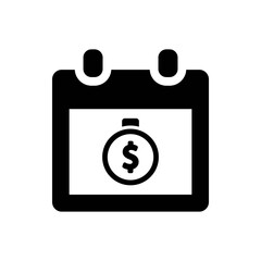 Calendar stopwatch icon