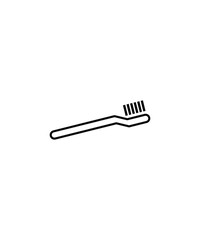 toothbrush icon,vector best line icon.