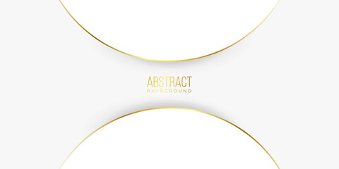 Modern abstract golden line background