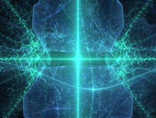 Fototapeta premium Imaginatory fractal background Image
