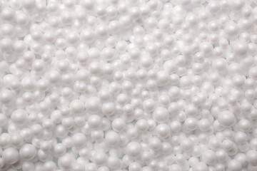 Polystyrene foam balls, for backgrounds or textures