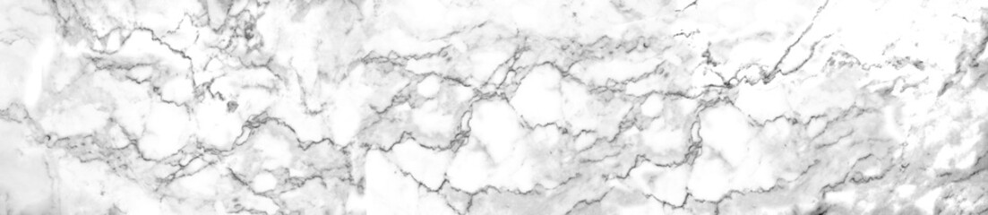 Panorama luxury of white marble texture and background for decorative design pattern art work....