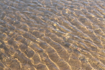 Fototapeta na wymiar waves in water