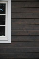 Wooden panel grey natural modern fresh surface part of white window
