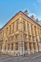 Fototapeta na wymiar Rouen Streetscape, HDR Image