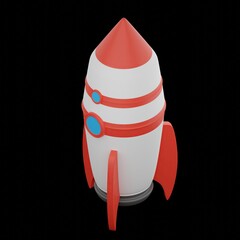 Isometric Icon rocket