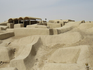March 19 2017 Shahr-e Sukhteh, Sistan and Baluchestan Iran Ancient Burnt City ruins  n south east of Iran. Persian history and culture              