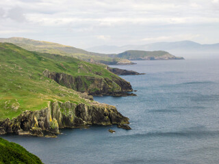Cliffs at the Irish Atlantic Coast, Beara Peninsula