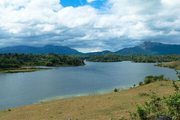 A beautiful scenery from Karappuzha Dam site, Wayanad