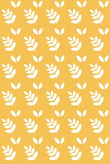 seamless pattern with leaves