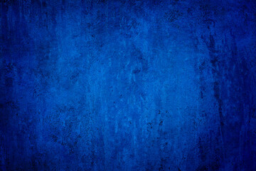 Obraz na płótnie Canvas Beautiful Abstract Grunge Decorative Navy Blue Dark Stucco Wall Background. Concrete Wall for Background With Space For Text and design. 