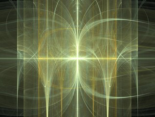 Imaginatory fractal background Image