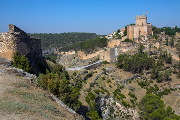 Fototapeta na wymiar Medieval town of Alacon - La Mancha - Spain