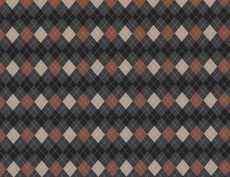 Schottenmuster Argyle Karo