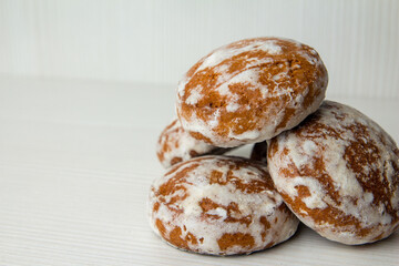 chocolate candy on a white background