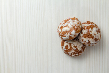 chocolate candy on a white background