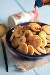 pancakes comme des céréales