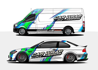 car graphic background vector. abstract race style livery design for vehicle vinyl sticker wrap 
