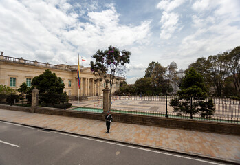 Naklejka premium Historic center of Bogota