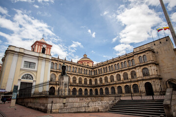 Fototapeta na wymiar Historic center of Bogota