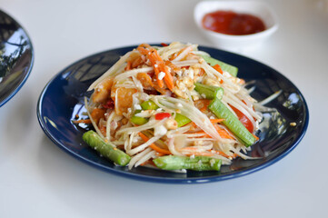 papaya salad or spicy salad