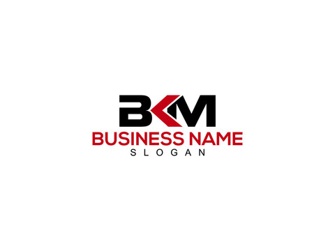 BKM logo vector And Illustrations For Business