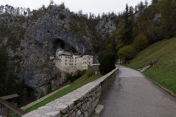 Fototapeta premium Predjama castle in Slovenia Bled