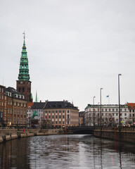 Fototapeta premium The streets of Copenhagen, Denmark
