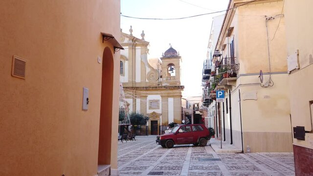 La chiesa madre di Castellammare del Golfo.