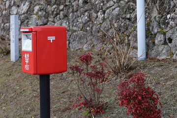 ぽすと　と　ふゆの深野